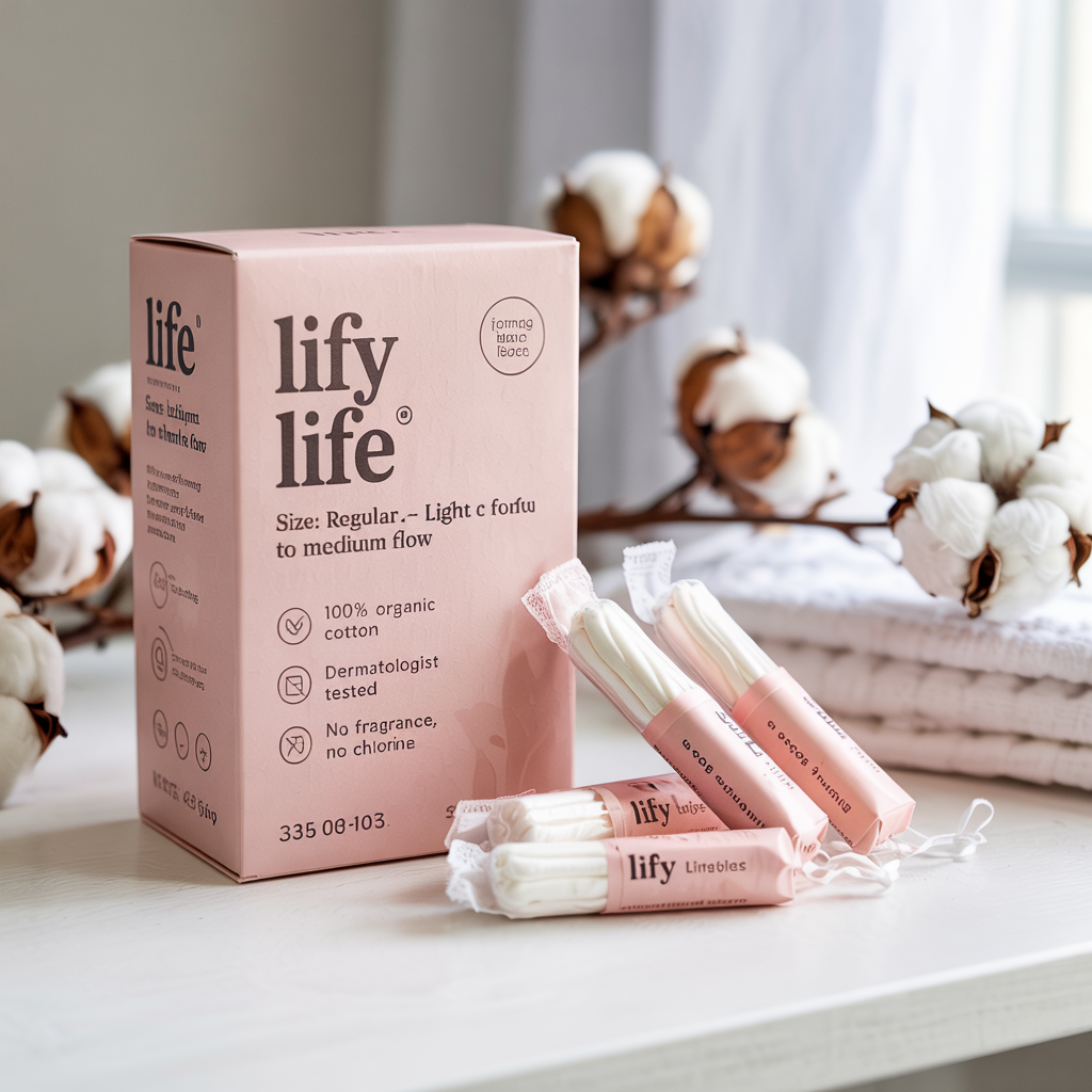 Lify Life Tampons – Comfortable, Absorbent, and Leak-Proof Protection