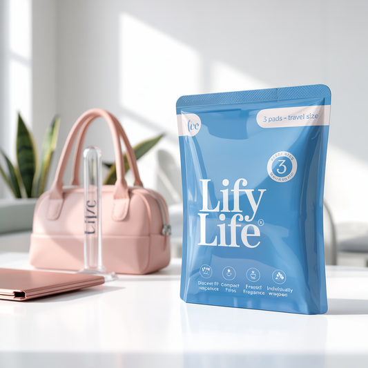 Lify Life Travel-Friendly Pads – Compact Comfort for Life on the Go