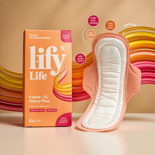 Lify Life Heavy Flow Pads – Maximum Protection for Your Strongest Days